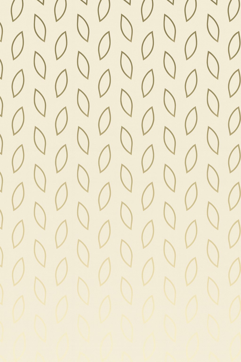 Padrão de folhas em degradê dourado sobre fundo claro